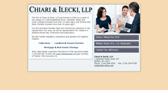 Desktop Screenshot of chiari-ilecki.com